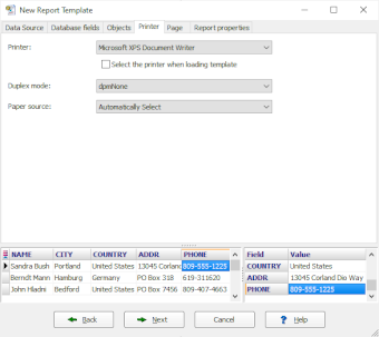 Creating Report (Step 4)